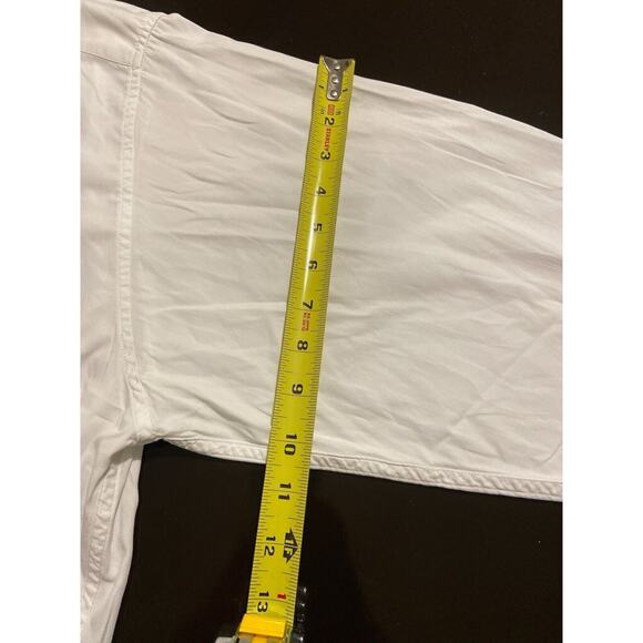 Tommy‎ Hilfiger Golf Shirt White Size XL XG Long Sleeves 100% Cotton - Picture 11 of 12